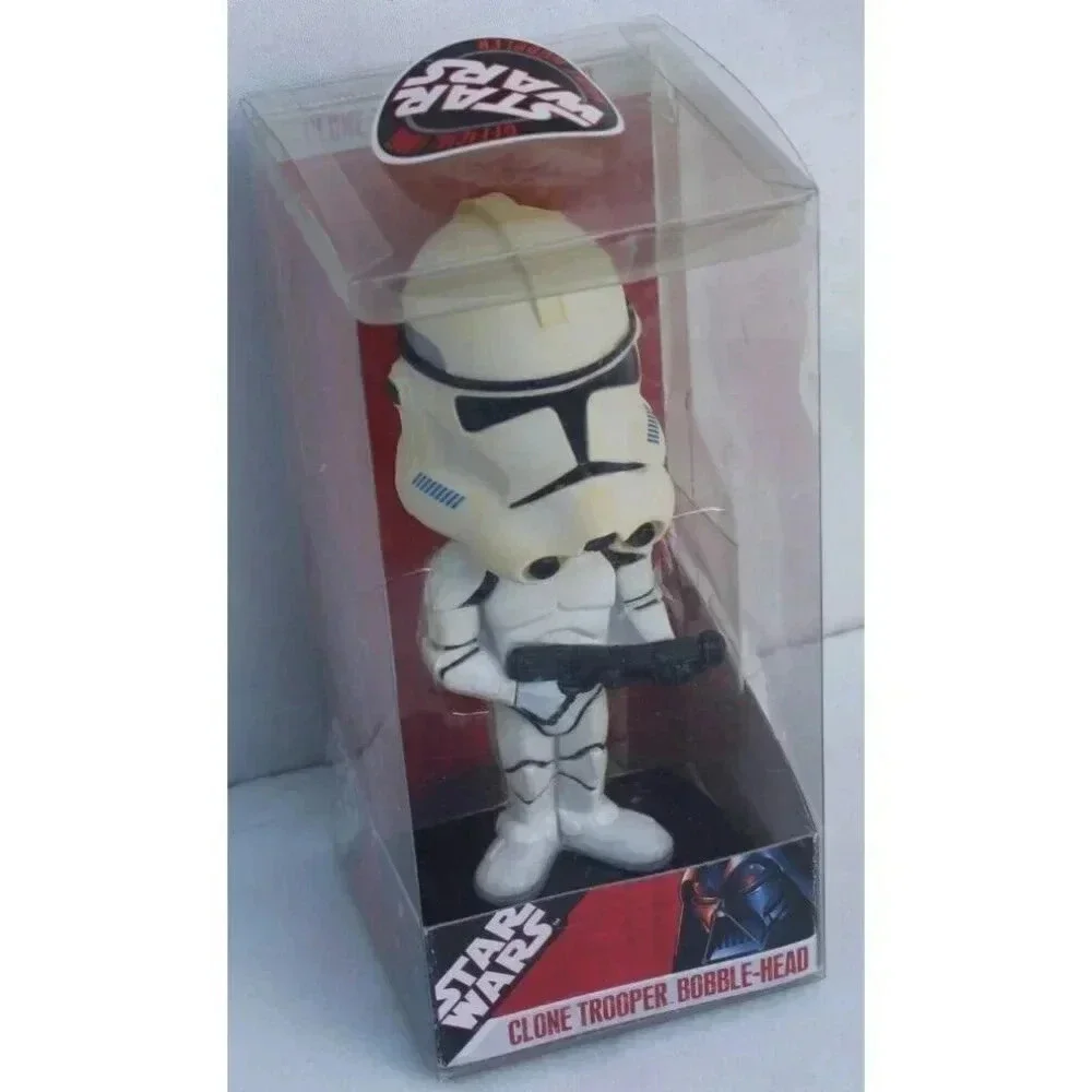 Vintage 2007 Funko Wacky Wobbler Star Wars Clone Trooper Bobble-Head Figure